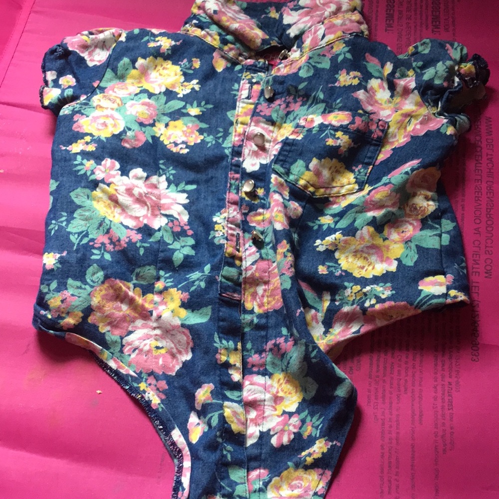 A pretty flower cover up